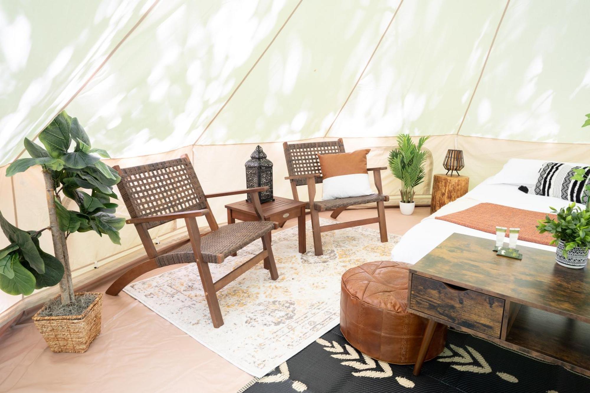 Grotto Getaway Hotell Miller Lake Exteriör bild