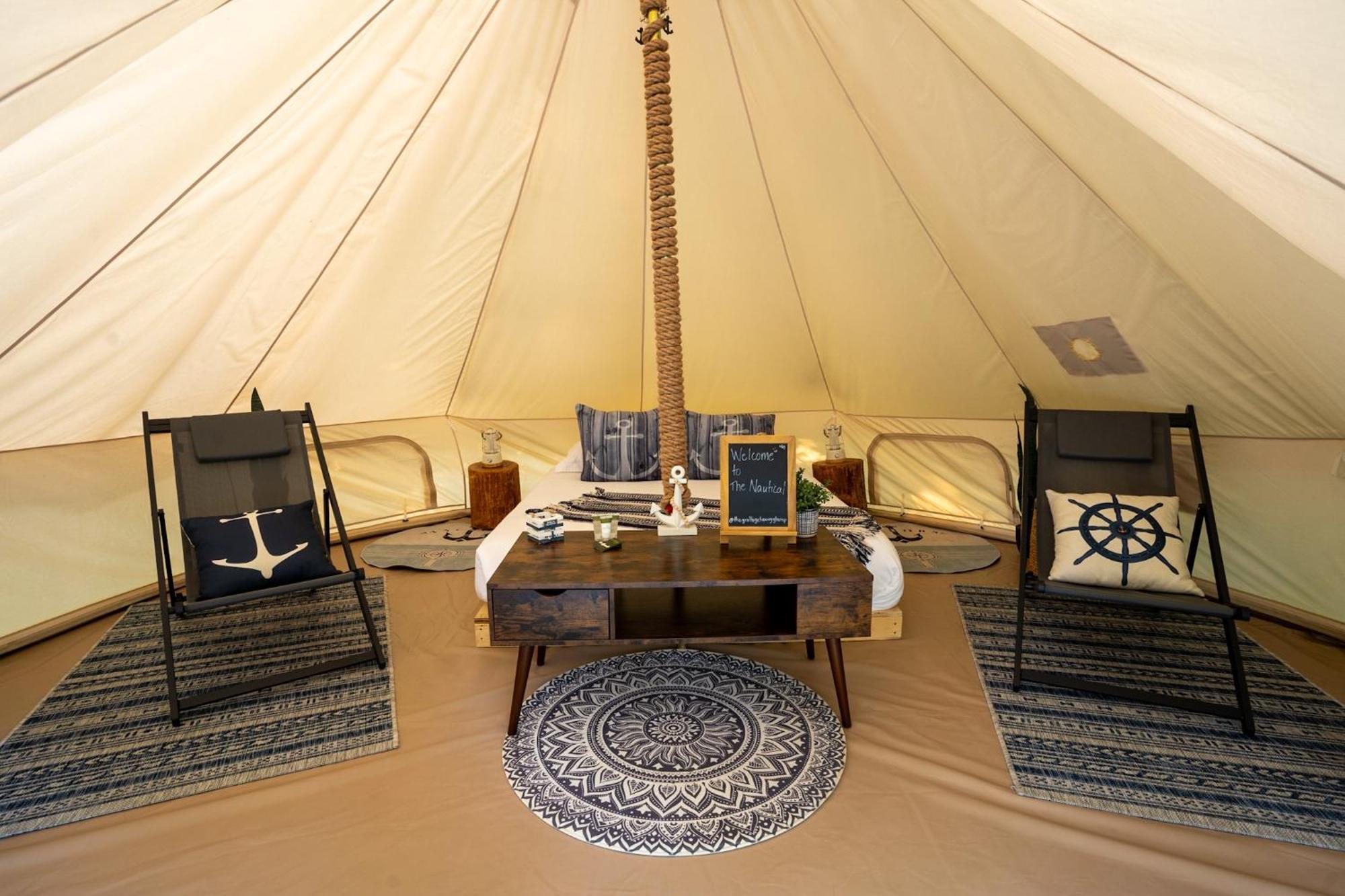 Grotto Getaway Hotell Miller Lake Exteriör bild