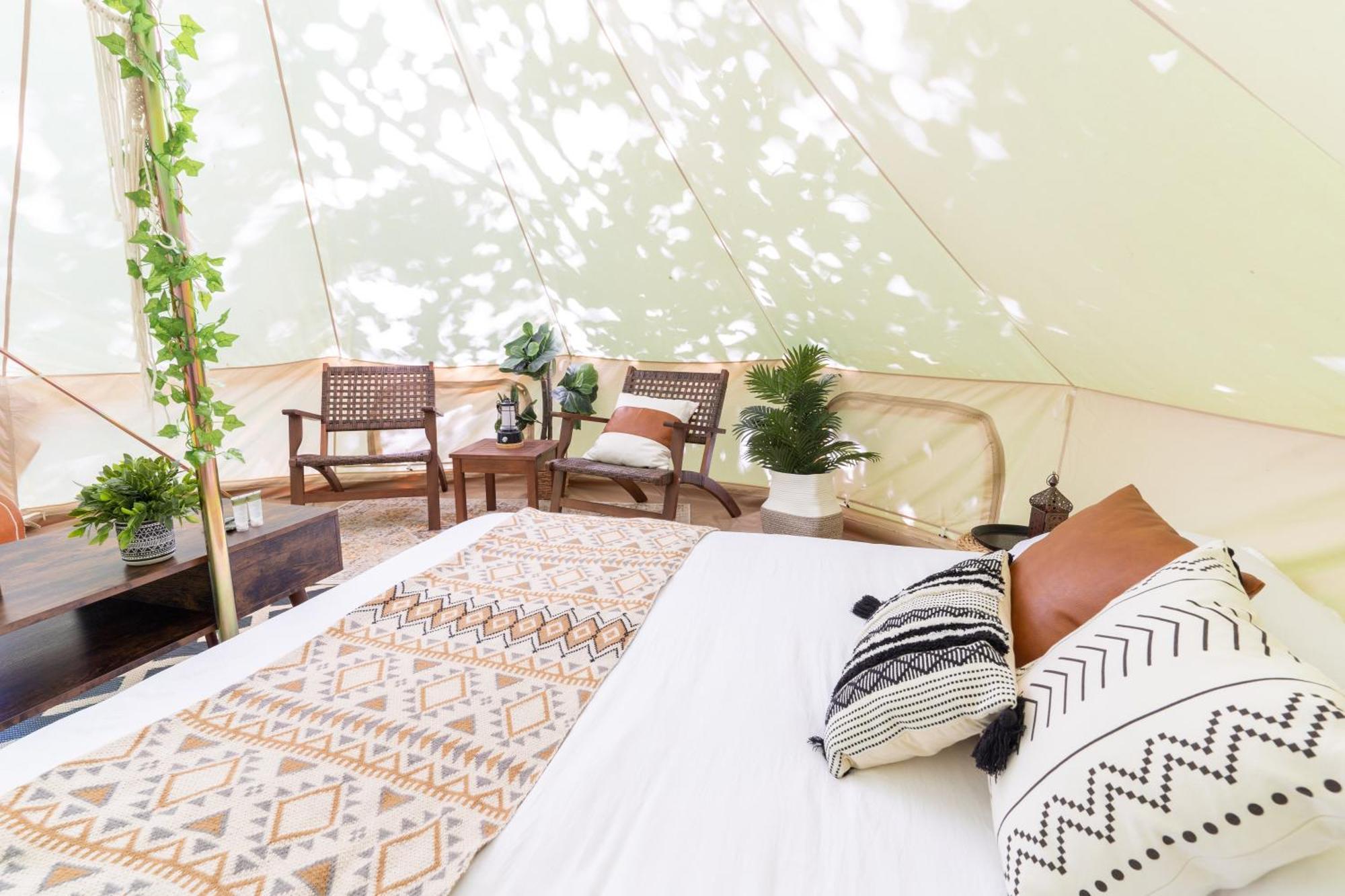 Grotto Getaway Hotell Miller Lake Exteriör bild