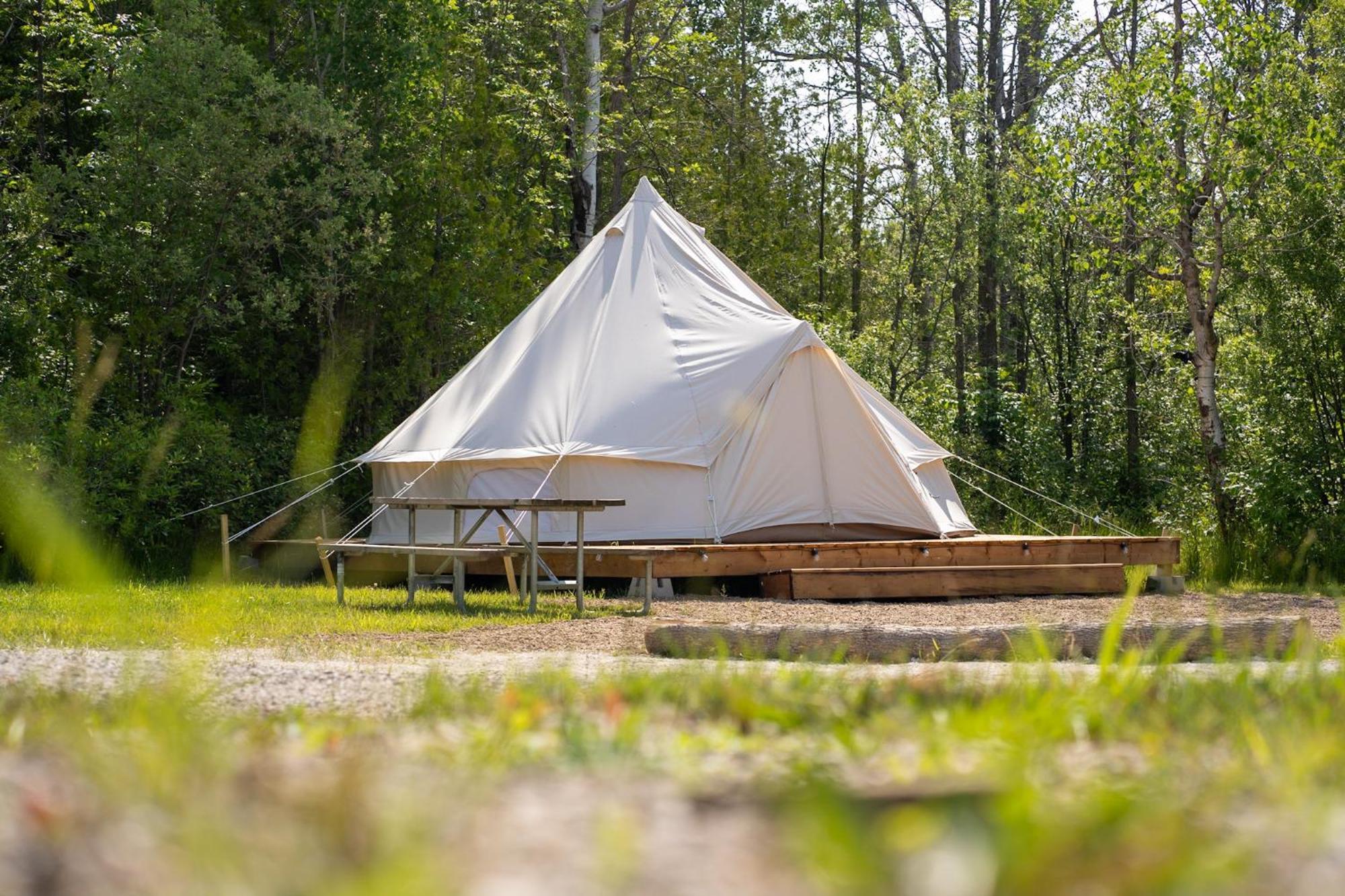 Grotto Getaway Hotell Miller Lake Exteriör bild